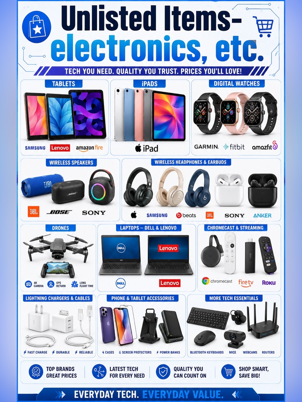Unlisted ELECTRONICS